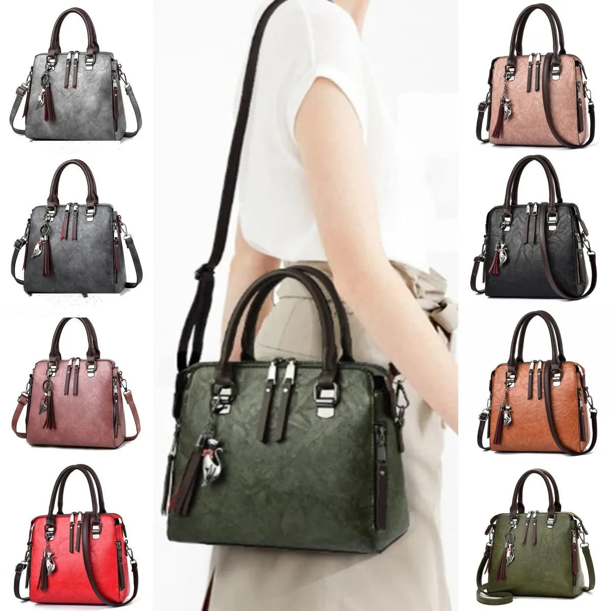 Miss | Handtas Dames Casual Comfort - Kunstleer - Miss Madera MIS-62A1E7