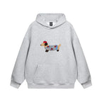 Miss | Hoodie Dames Oversized Geborduurd - Katoen - Miss Madera MIS-1FBF24