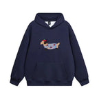 Miss | Hoodie Dames Oversized Geborduurd - Katoen - Miss Madera MIS-F1B921