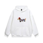Miss | Hoodie Dames Oversized Geborduurd - Katoen - Miss Madera MIS-05F2FD