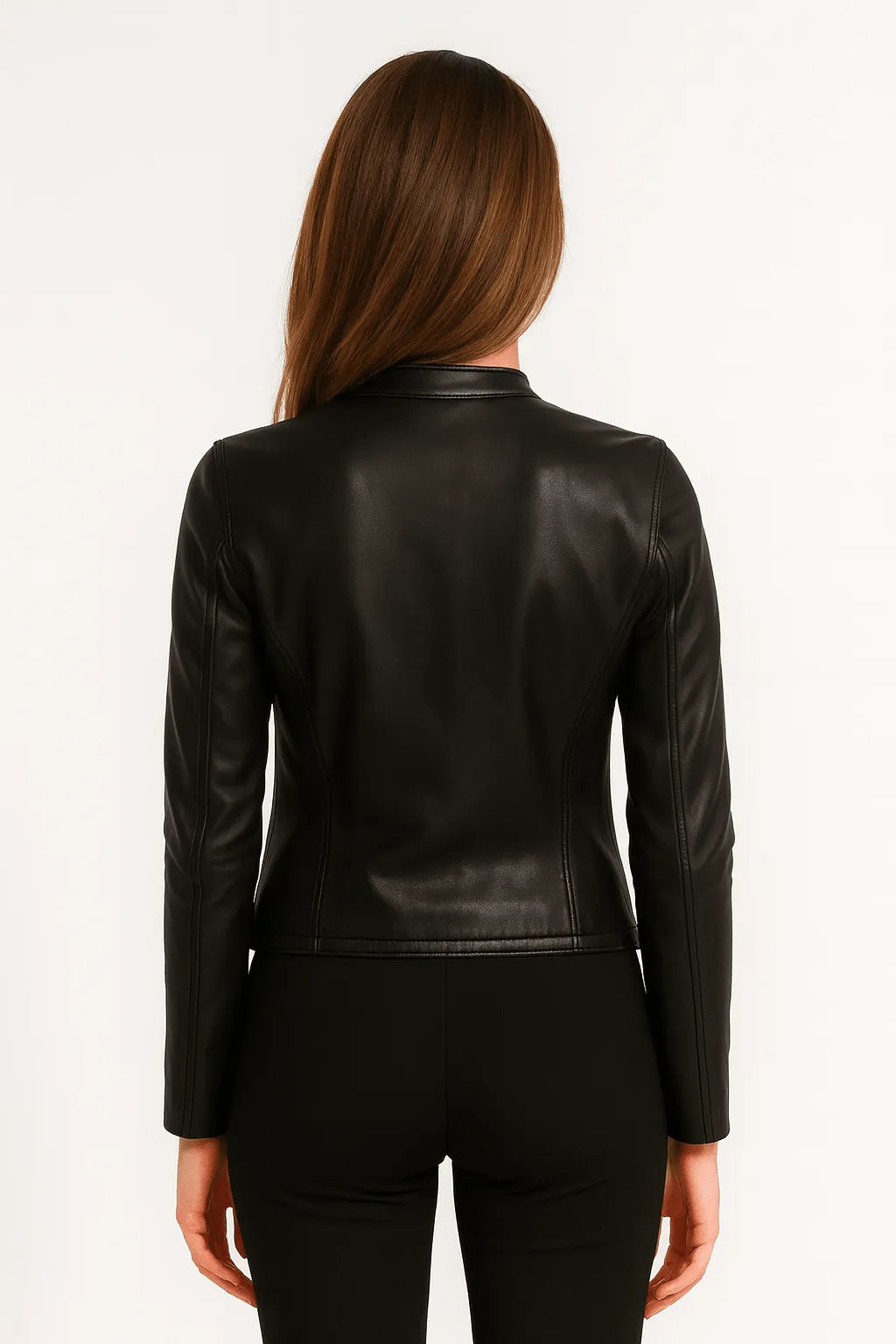 Miss | Jas Dames Kort Casual - leer - Miss Madera MIS-5B4403
