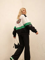 Miss | Jas Dames Oversized Racing Print - Polyester - Miss Madera MIS-DDACFC