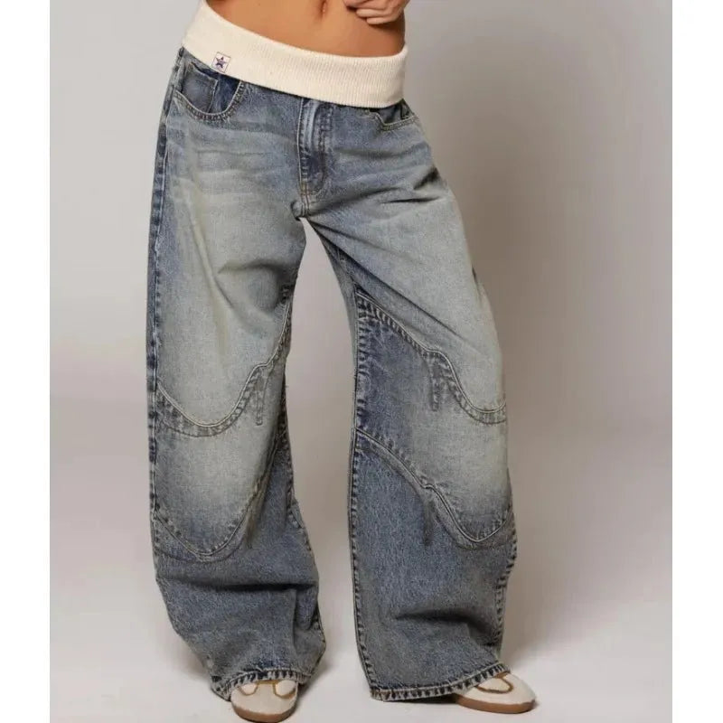 Miss | Jeans Dames Casual High Waist - Katoen - Miss Madera MIS-86E1EF
