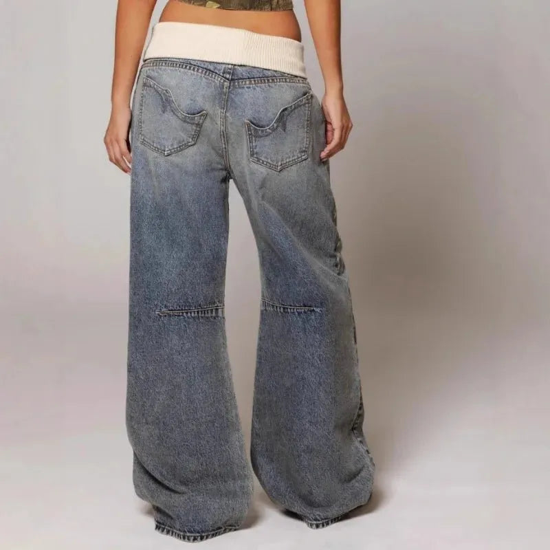 Miss | Jeans Dames Casual High Waist - Katoen - Miss Madera MIS-86E1EF