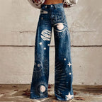 Miss | Jeans Dames Casual High Waist - Katoen - Miss Madera MIS-4B3C0B
