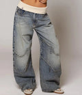 Miss | Jeans Dames Casual High Waist - Katoen - Miss Madera MIS-86E1EF