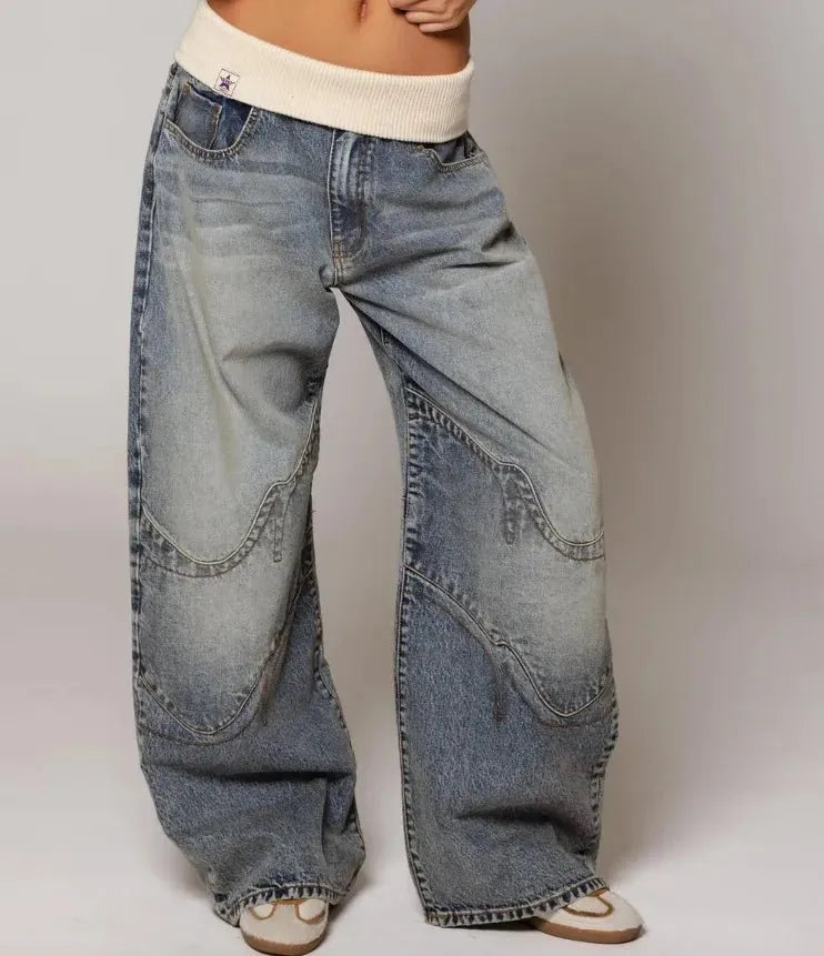Miss | Jeans Dames Casual High Waist - Katoen - Miss Madera MIS-86E1EF