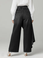 Miss | Jeans Dames Wide Leg Hoge Taille Relaxed Fit - Denim - Miss Madera MIS-31D942