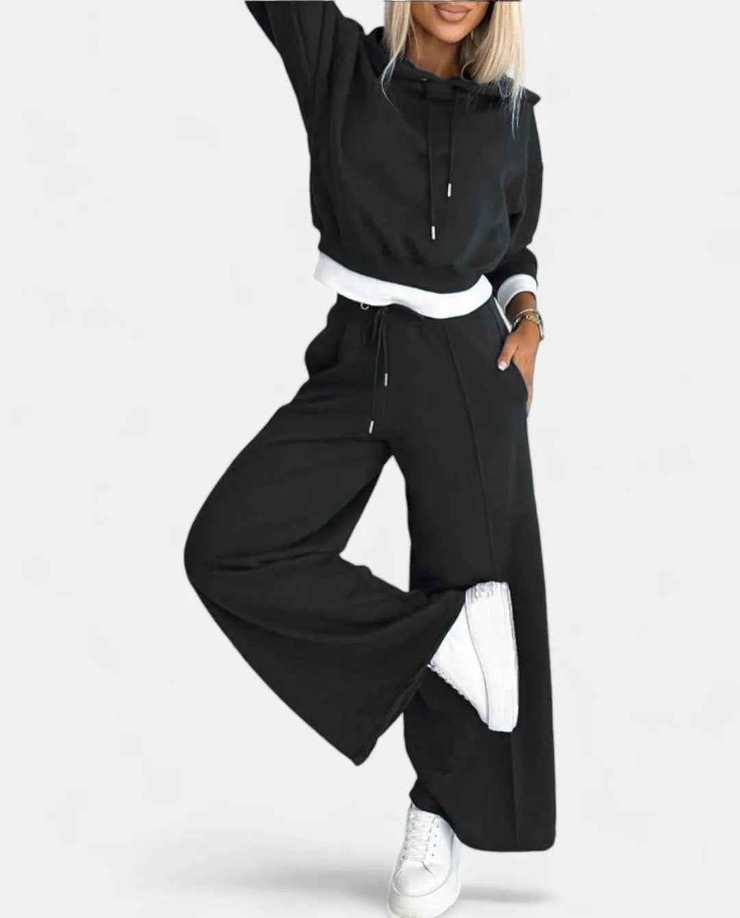 Miss | Jogging set Dames Casual Wide Leg - Polyester - Miss Madera MIS-AB17BB