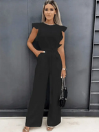 Miss | Jumpsuit Dames Elegant - Viscose - Miss Madera MIS-7906BA