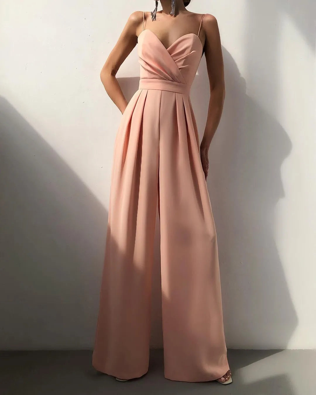 Miss | Jumpsuit Dames Riemen Modern - Polyester - Miss Madera MIS-7022A1