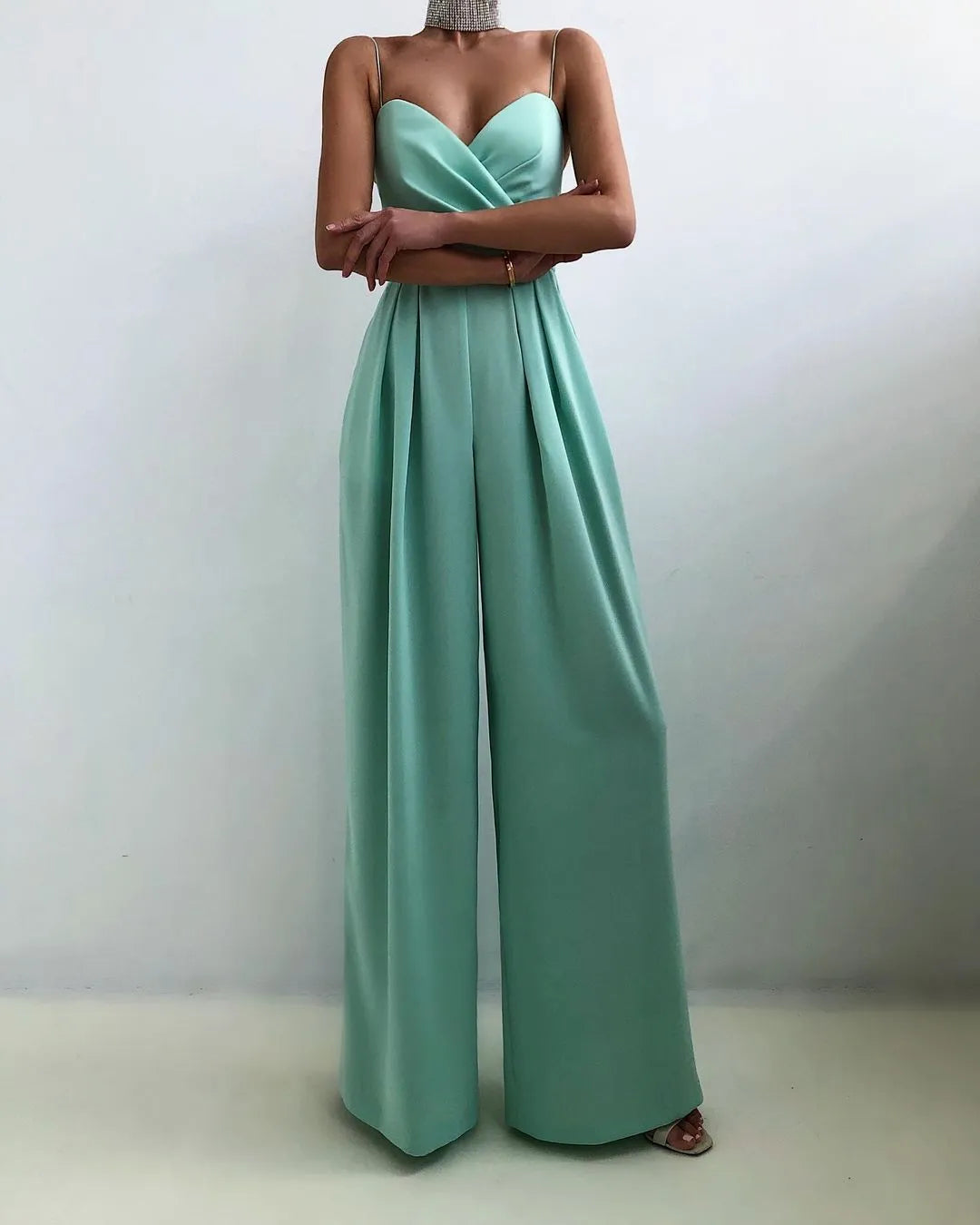Miss | Jumpsuit Dames Riemen Modern - Polyester - Miss Madera MIS-49A337