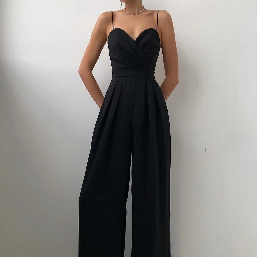Miss | Jumpsuit Dames Riemen Modern - Polyester - Miss Madera MIS-FDB13C
