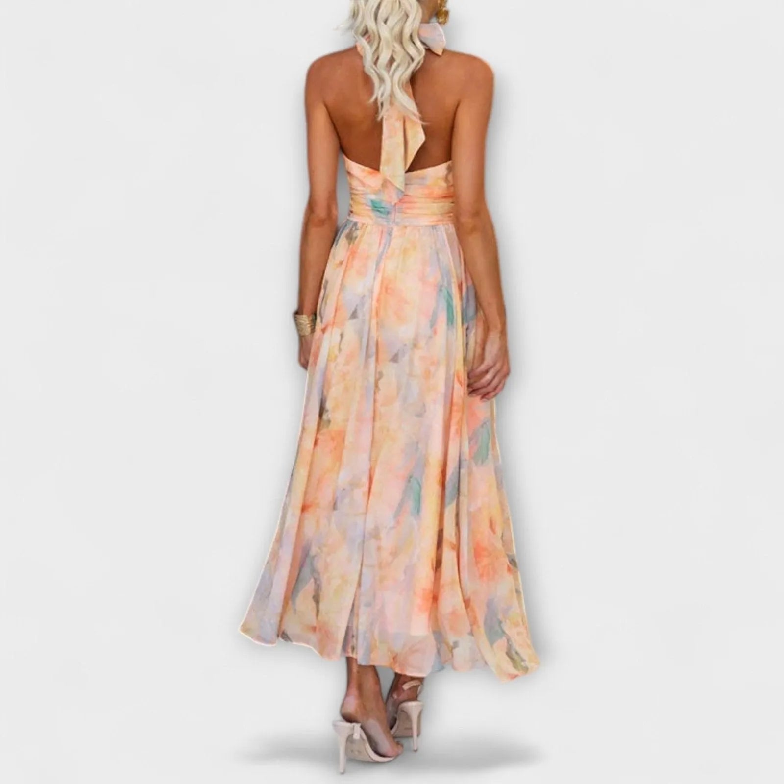 Miss | Jurk Dames Casual Maxi - Miss Madera MIS-4F37F3