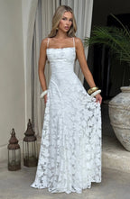 Miss | Jurk Dames Casual Maxi - Viscose - Miss Madera MIS-A7B32A