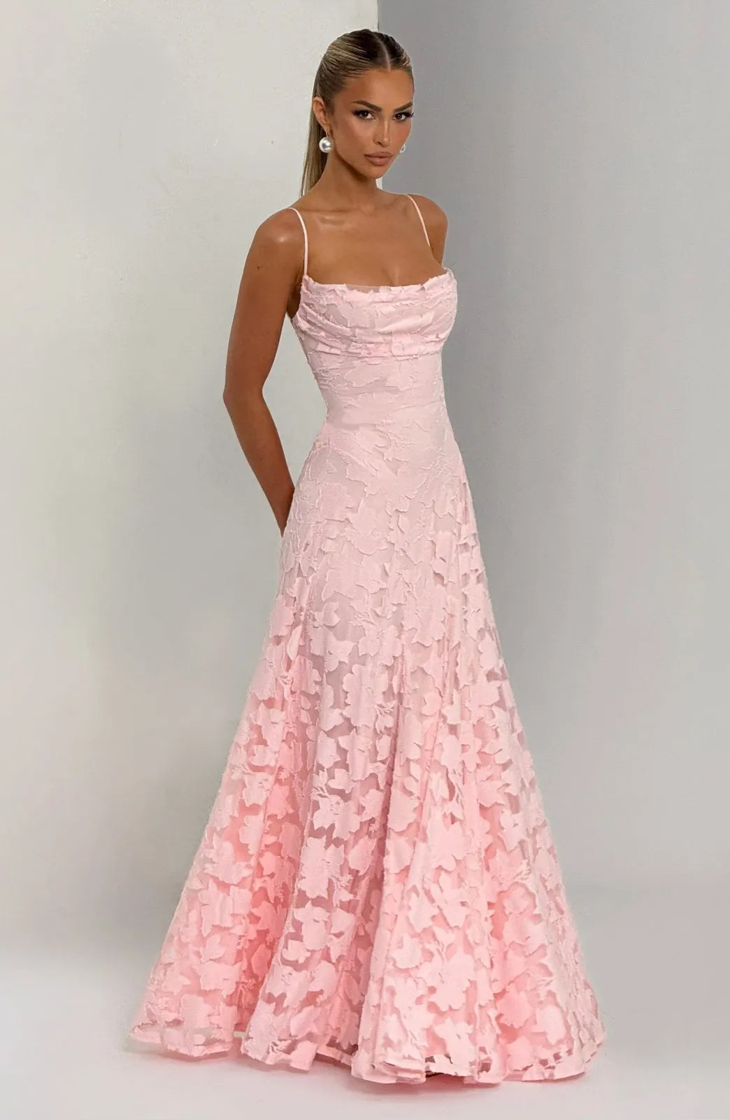 Miss | Jurk Dames Casual Maxi - Viscose - Miss Madera MIS-32466D