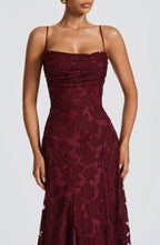 Miss | Jurk Dames Casual Maxi - Viscose - Miss Madera MIS-32466D