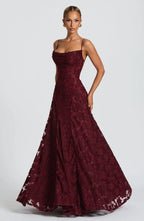 Miss | Jurk Dames Casual Maxi - Viscose - Miss Madera MIS-9AE03A