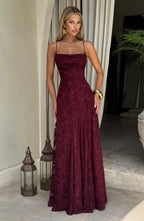 Miss | Jurk Dames Casual Maxi - Viscose - Miss Madera MIS-9AE03A