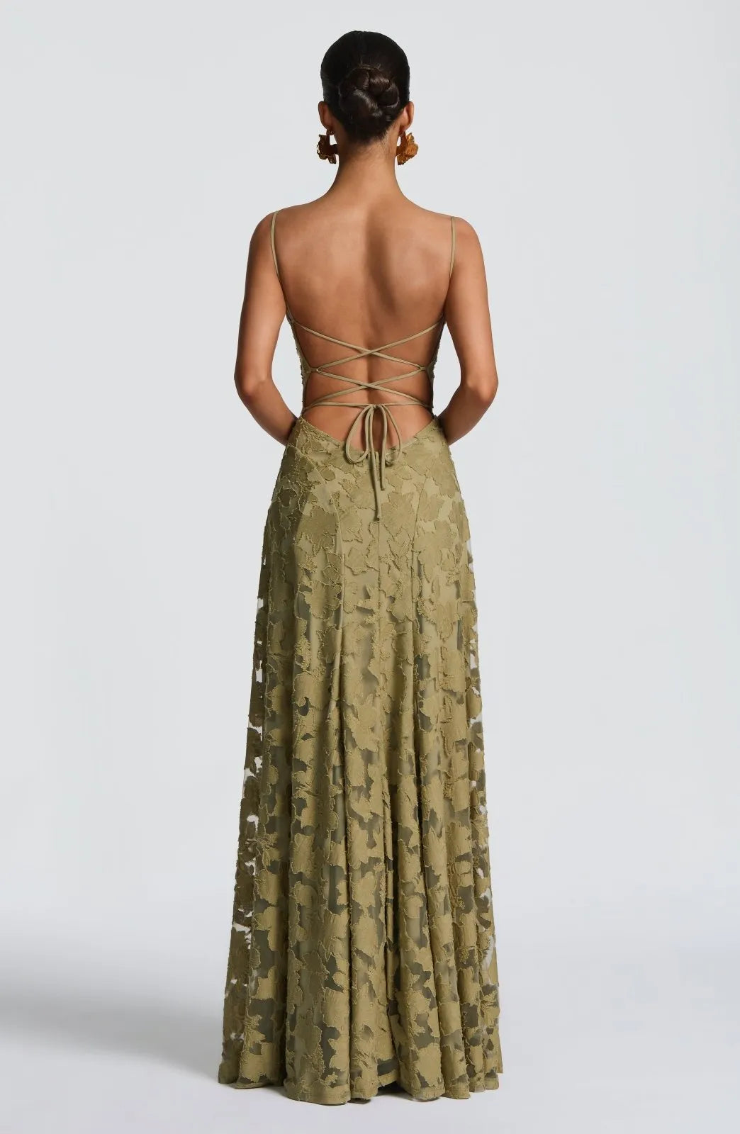 Miss | Jurk Dames Casual Maxi - Viscose - Miss Madera MIS-82B23B
