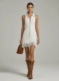 Jurk Dames Fringe Rits Western - Geïnspireerd - Miss Madera