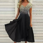 Miss | Jurk Dames Casual Midi - Polyester - Miss Madera MIS-851FF8