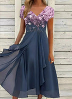 Miss | Jurk Dames Casual Midi - Polyester - Miss Madera MIS-9AFCA1