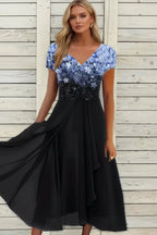Miss | Jurk Dames Casual Midi - Polyester - Miss Madera MIS-FB57B6