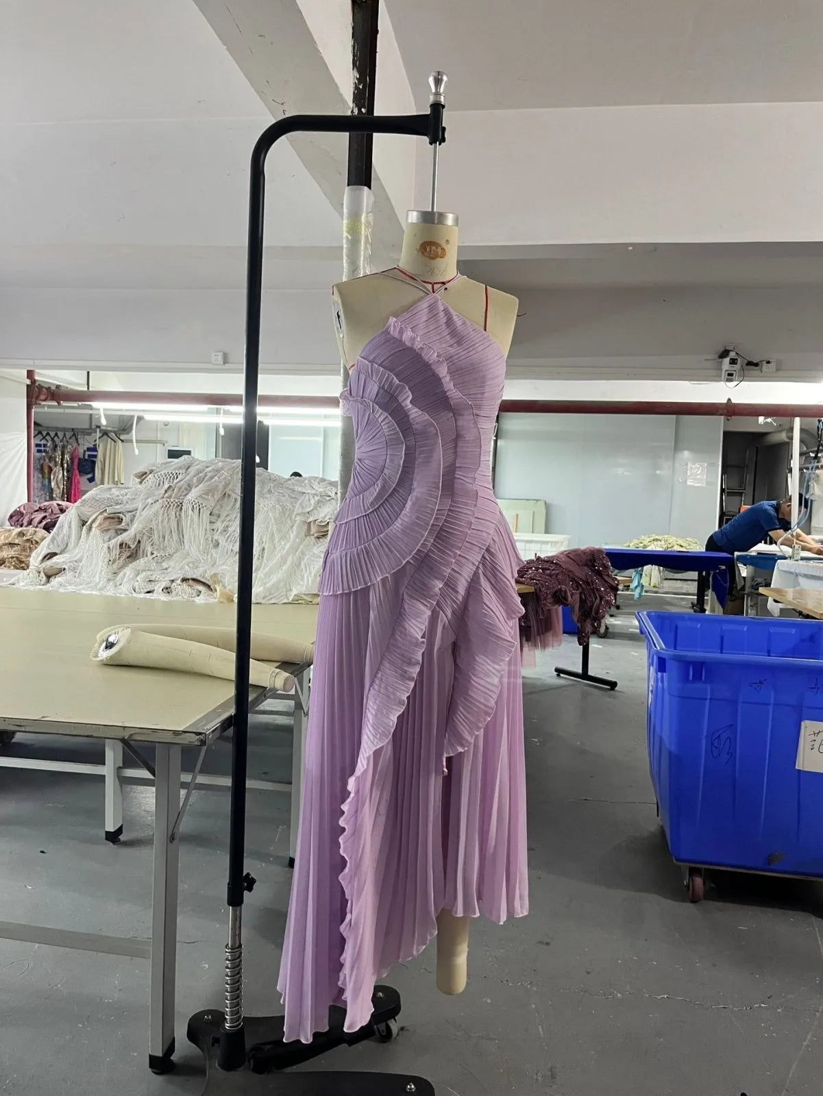 Miss | Jurk Dames Casual Relaxed - Polyester - Miss Madera MIS-FC14FA