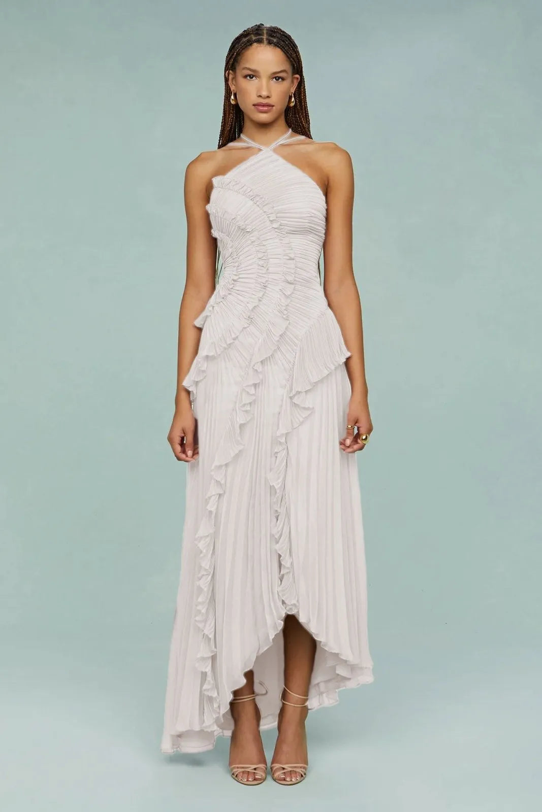 Miss | Jurk Dames Casual Relaxed - Polyester - Miss Madera MIS-962C3B