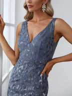 Miss | Jurk Dames Maxi Elegant - Pailletten - Miss Madera MIS-5F04E4