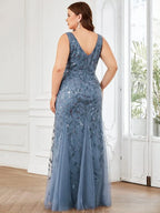 Miss | Jurk Dames Maxi Elegant - Pailletten - Miss Madera MIS-5F04E4
