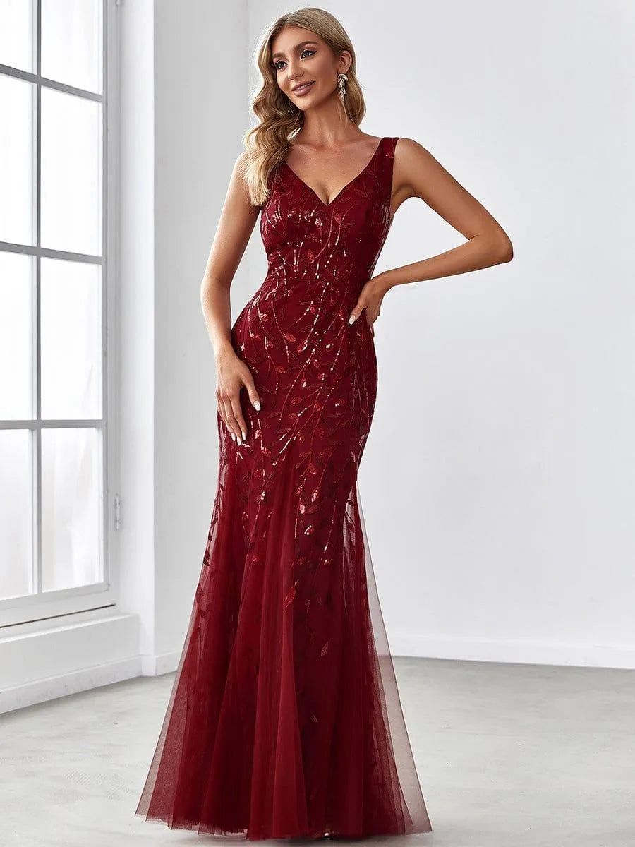 Miss | Jurk Dames Maxi Elegant - Pailletten - Miss Madera MIS-08CA34
