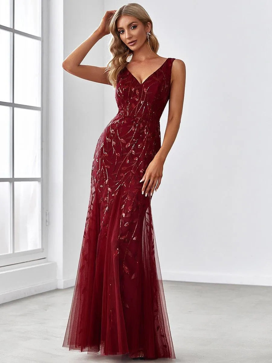 Miss | Jurk Dames Maxi Elegant - Pailletten - Miss Madera MIS-08CA34