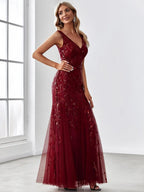 Miss | Jurk Dames Maxi Elegant - Pailletten - Miss Madera MIS-08CA34