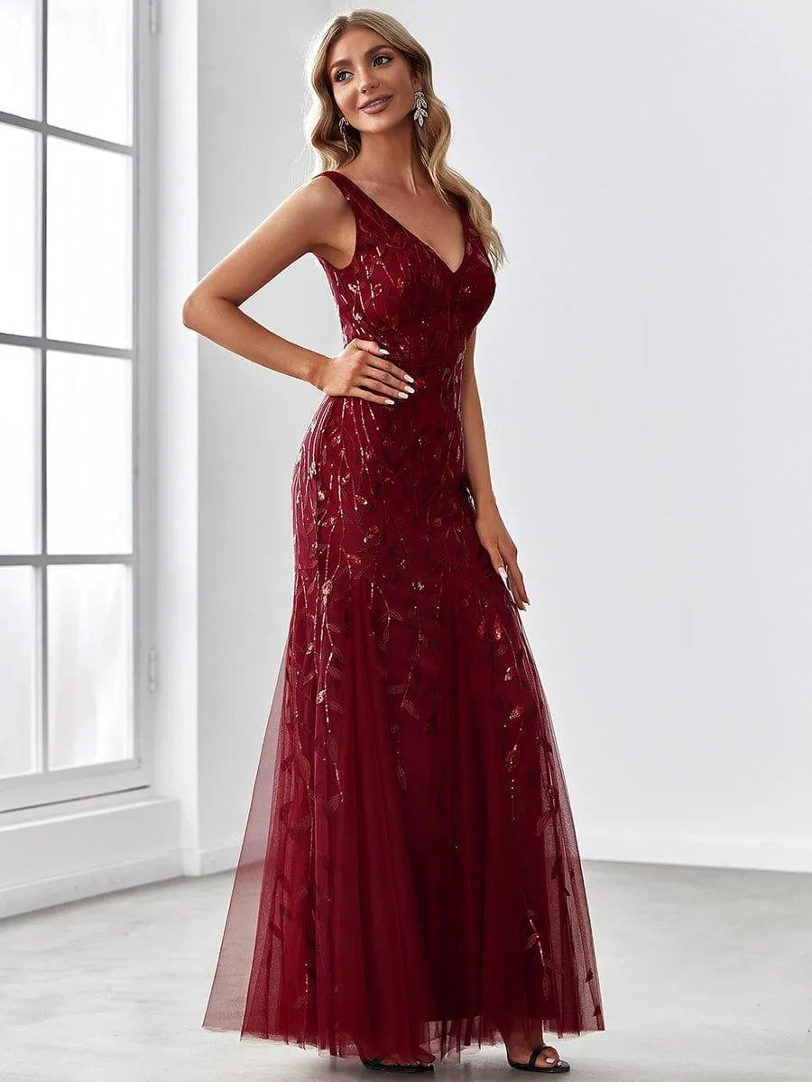 Miss | Jurk Dames Maxi Elegant - Pailletten - Miss Madera MIS-08CA34
