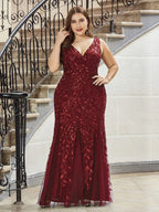 Miss | Jurk Dames Maxi Elegant - Pailletten - Miss Madera MIS-08CA34