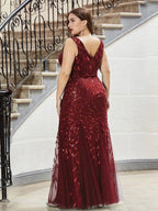 Miss | Jurk Dames Maxi Elegant - Pailletten - Miss Madera MIS-08CA34