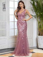 Miss | Jurk Dames Maxi Elegant - Pailletten - Miss Madera MIS-08CA34