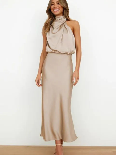 Miss | Jurk Dames Maxi Off-Shoulder - Polyester - Miss Madera MIS-61AE74