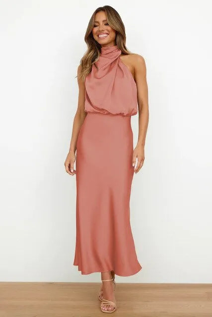 Miss | Jurk Dames Maxi Off-Shoulder - Polyester - Miss Madera MIS-12FF11
