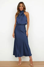 Miss | Jurk Dames Maxi Off-Shoulder - Polyester - Miss Madera MIS-128BB3