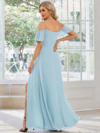 Miss | Jurk Dames Maxi Off-shoulder - Chiffon - Miss Madera MIS-9EB5AA