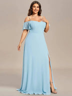 Miss | Jurk Dames Maxi Off-shoulder - Chiffon - Miss Madera MIS-9EB5AA