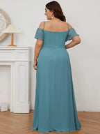 Miss | Jurk Dames Maxi Off-shoulder - Chiffon - Miss Madera MIS-9EB5AA