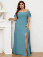 Miss | Jurk Dames Maxi Off-shoulder - Chiffon - Miss Madera MIS-9EB5AA