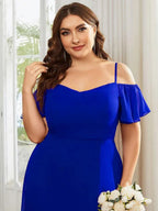 Miss | Jurk Dames Maxi Off-shoulder - Chiffon - Miss Madera MIS-74EB8C