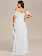 Miss | Jurk Dames Maxi Off-shoulder - Chiffon - Miss Madera MIS-D96726