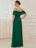Miss | Jurk Dames Maxi Off-shoulder - Chiffon - Miss Madera MIS-C6E20E