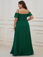Miss | Jurk Dames Maxi Off-shoulder - Chiffon - Miss Madera MIS-C6E20E